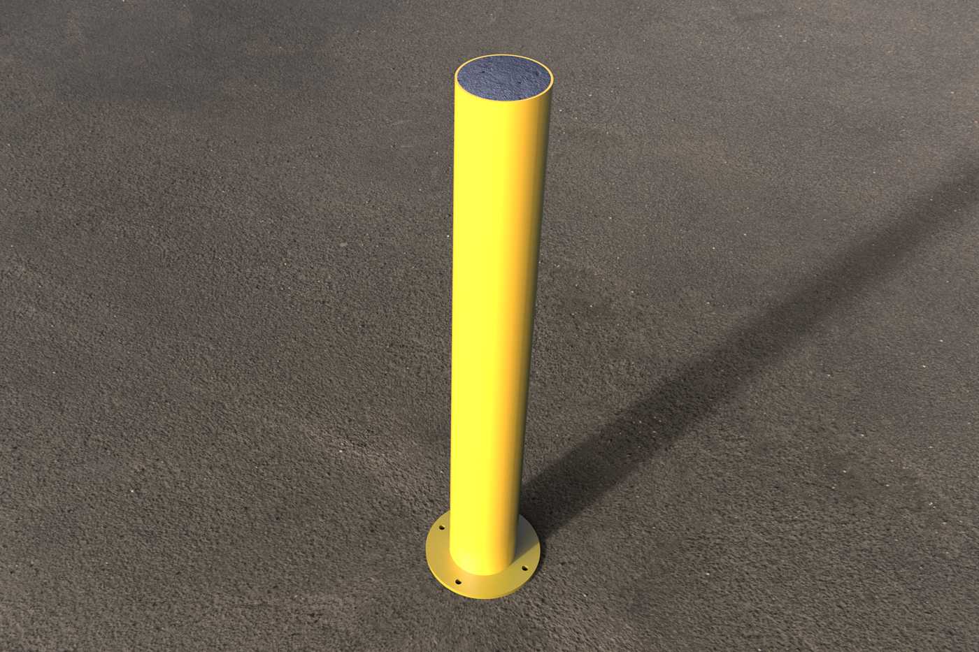 Concrete Filled Traffic Bollard - Commercial Systems Australia