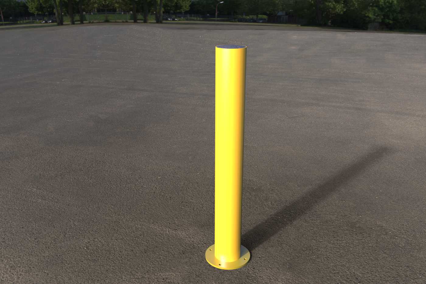 Concrete Filled Traffic Bollard - Commercial Systems Australia