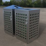 Perforated Bin Enclosure 120L - Commercial Systems Australia